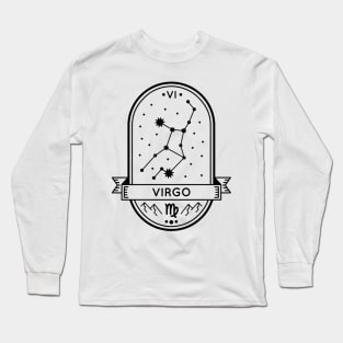 Virgo Birthday constellation Long Sleeve T-Shirt